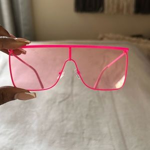 Pink sunglasses